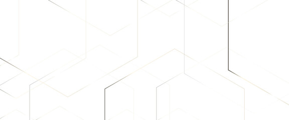 Background pattern seamless geometric line abstract gold luxury color vector, abstract luxury gold geometric random chaotic lines with many squares and triangles shape on white background.
