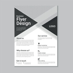 Corporate business flyer layout, Flyer cover design, Annual report, Corporate presentation, Digital marketing layout, Digital marketing flyer, Business brochure template design with mockup