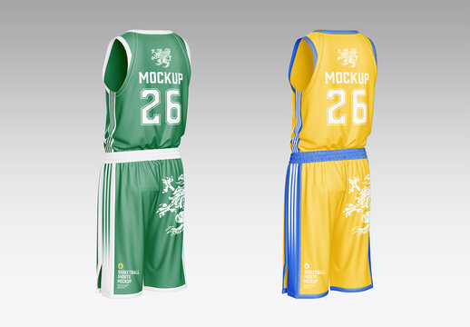 Basketball Kit Mockup