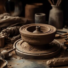 A Potters Wheel in Action