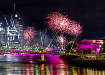 Fireworks Over The River 2