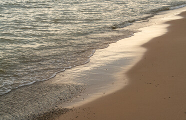 Coastline at Lake Michigan's Indiana Dunes National Park