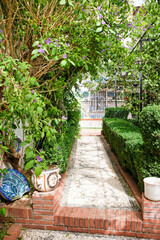 Granada - Spaziergang zur Alhambra , Spanien