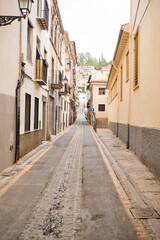 Fototapeta na wymiar Granada - Spaziergang zur Alhambra , Spanien