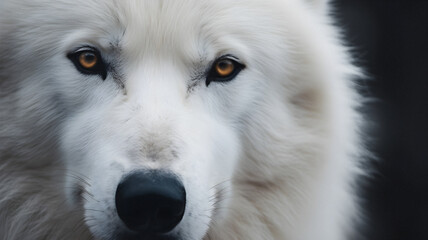 Portrait of a Polar Wolf