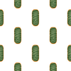 Pattern homemade cookie different taste in pastry biscuit