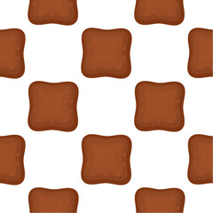 Pattern homemade cookie different taste in pastry biscuit