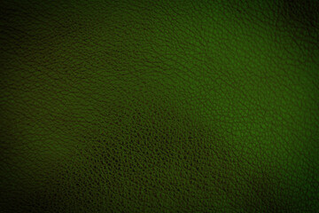 Green leather texture background photo