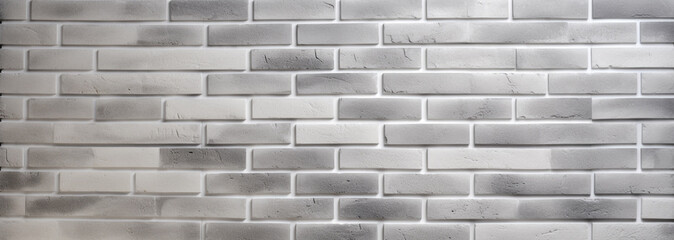 a wall with grey bricks. Generative Ai