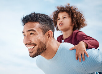 Were always having so much fun. Shot of a man spending time at the beach with his son.