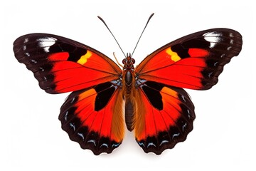 butterfly on a white background Generative AI