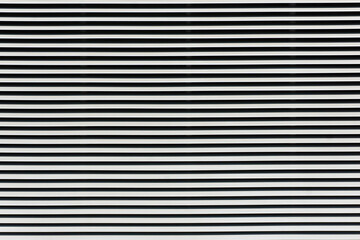Metal stripes pattern. Ventilation texture. Industrial iron metal bars. Grunge grid lines. Gray...
