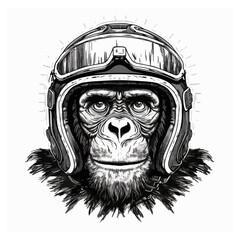 gorilla emblem motorcycle 