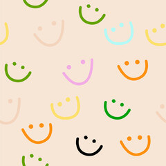
Smile pattern for kids
