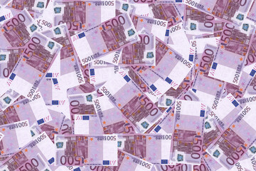 euros banknotes background
