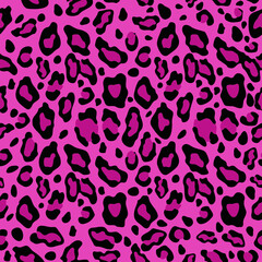 Seamless Purple leopard texture pattern, Vector Purple Cheetah print pattern animal skin abstract seamless