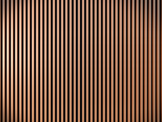 Acoustic fluted wood panel, cloth black back material.  - obrazy, fototapety, plakaty