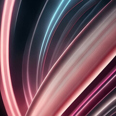 abstract red background with lines - black and pink background - abstract background - Generative AI
