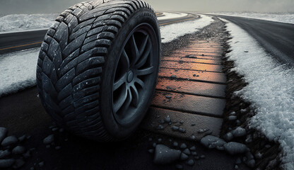 Winter Tire -  Generative ai