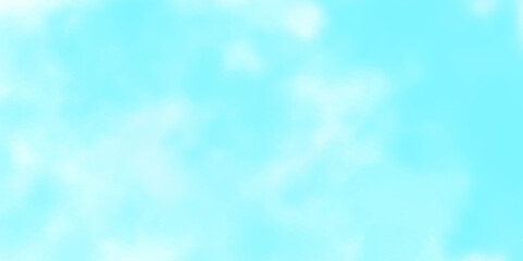 The sky has the light of the sun, the sky is blue, there are small and large clouds alternating and moving slowly, with the sunlight passing, creating a miraculous abstract shape