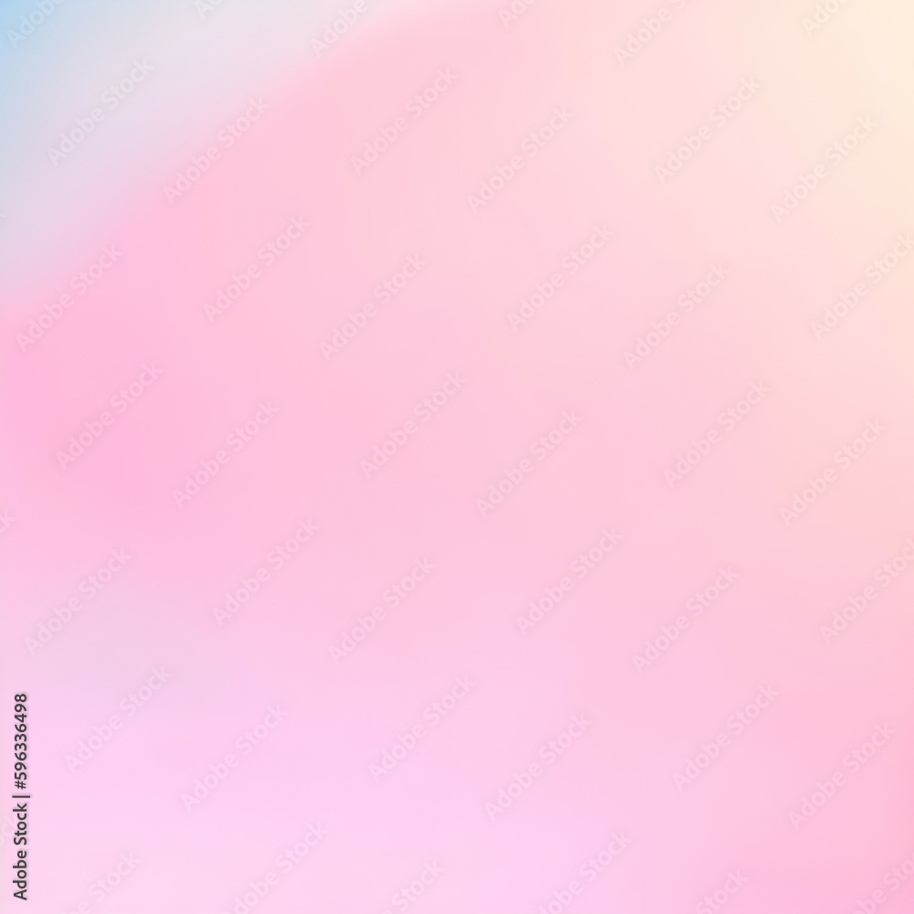 Wall mural pink background - white and light pink background - abstract background - generative ai