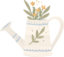 Gouache watering can © Anna