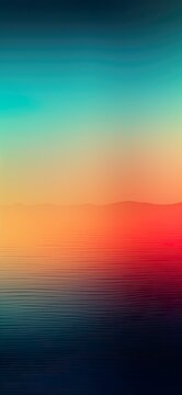 Fondos de Colores ultrasuaves basados ​​en degradado de vacaciones en la playa, apropiados como fondo de pantalla para m&oacute;viles. Generado por IA.
