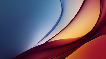 abstract colorful background with smooth lines in it Generative ai