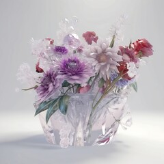 beautiful vase of flowers