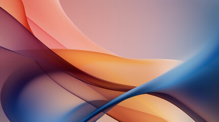 abstract colorful background with smooth lines in it Generative ai