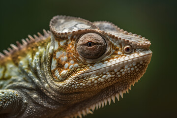 closeup of a gecko
