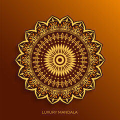 Creative luxury decorative mandala ornament