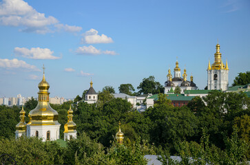 Fototapeta na wymiar Kiev Pechersk Lavra of Kiev - Ukraine