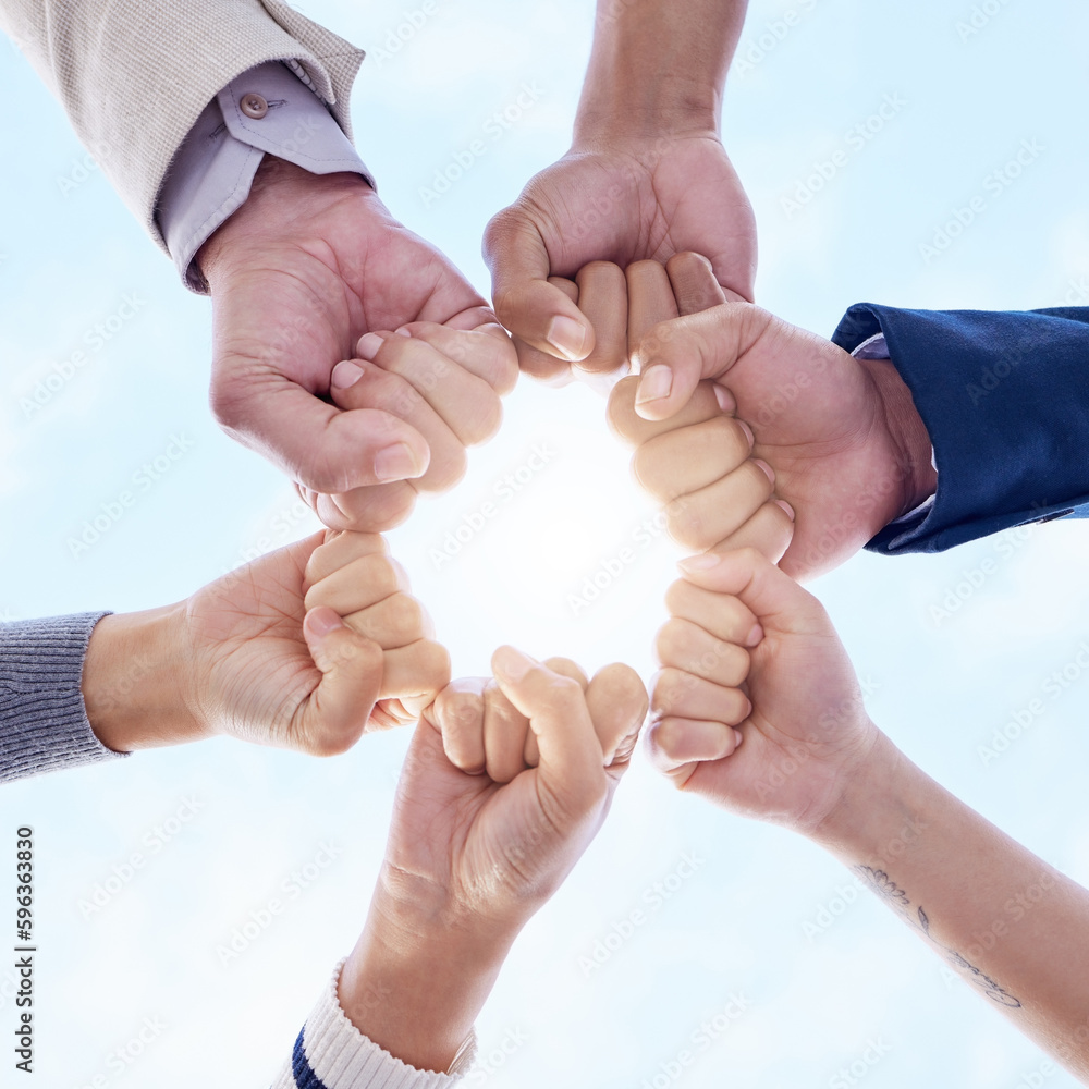 Poster but we can all do small things, with great success. below shot of a group of unrecognizable business