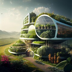 Futuristic architecture