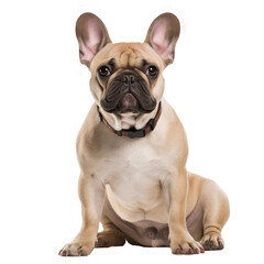 Obraz premium brown bulldog isolated on white