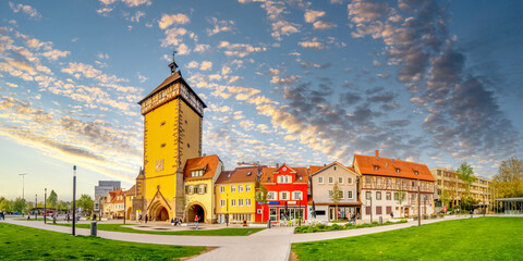 Tübinger Tor, Altstadt, Reutlingen, Deutschland 