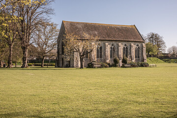 Fototapeta na wymiar Priory Park, Chichester, West Sussex, England, Uk. April 2023