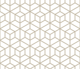 A seamless pattern with lines that look like hexagons