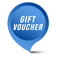 Colorful vector flat design banner gift voucher. This sign is well adapted for web design.