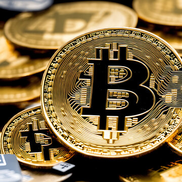 Bitcoin coins [IA Generativa]
