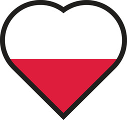 love flag poland