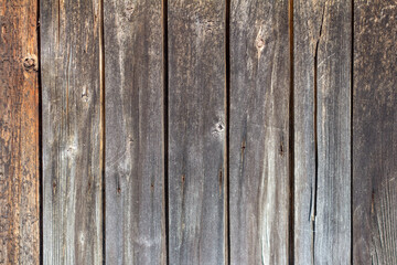 Dark wood texture.Wooden background, dark old panels.