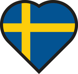 love flag sweden