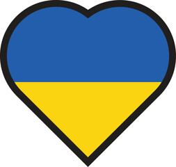 love flag Ukraine
