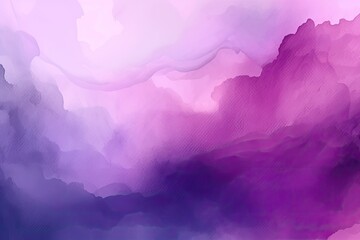 abstract watercolor or pastel gradient in purple color scheme - Generative AI