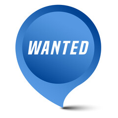 Colorful vector flat design banner wanted. This sign is well adapted for web design.