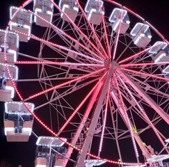 ferris wheel at night