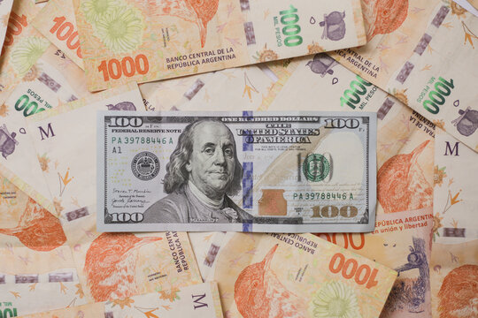 Dolar Blue cambio Pesos argentinos