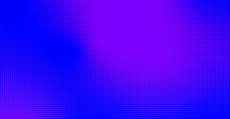 Bright Blue Color Halftone Abstract Pattern Background. Vintage. Wallpaper. Vector